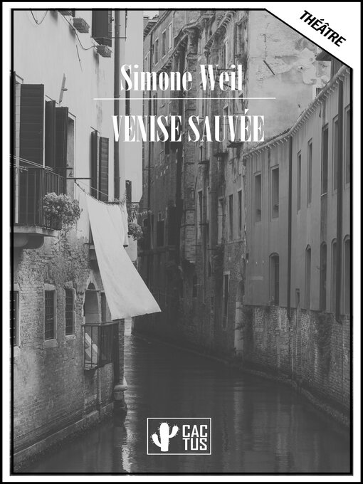 Title details for Venise sauvée by Weil Simone - Available